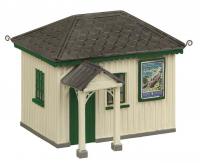44-0190B Bachmann Narrow Gauge Scenecraft Platform Waiting Room
